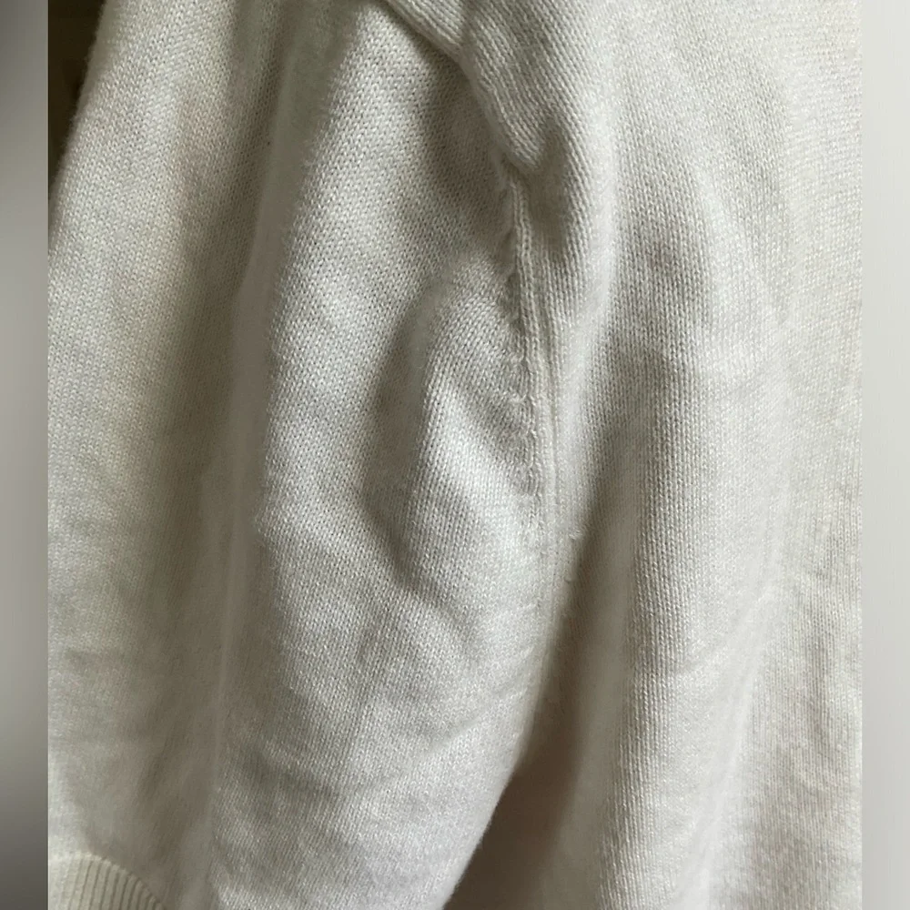 Topman Retro Camp Collar Knit Polo Cardigan, Black/Ivory, XL, MSRP $89 🖤🤍🖤🤍